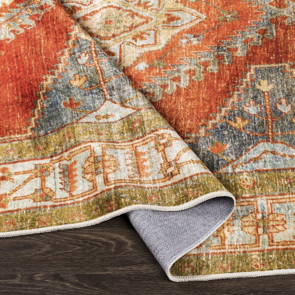 Livabliss Lavable LVB-2301 Machine Washable Area Rug - LVB2301-7696