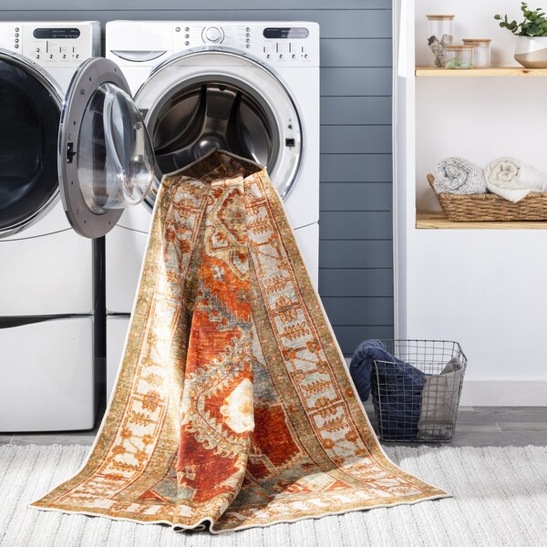 Livabliss Lavable LVB-2301 Machine Washable Area Rug - LVB2301-7696