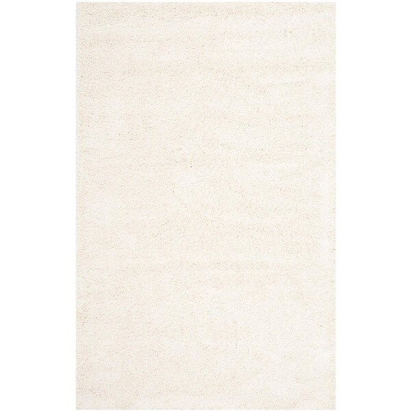 Safavieh Contemporary Square Premium Shag Rug, Ivory - 3 x 3 ft. - SG180-1212-3SQ