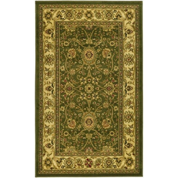 Safavieh 2 ft. 3 in. x 20 ft. Runner Lyndhurst Sage and Ivory Traditional Rug - LNH212C-220