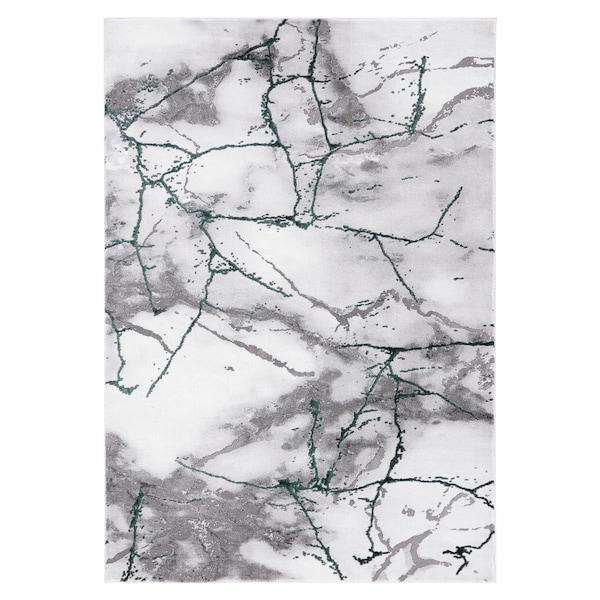 Safavieh 10 ft.-6 in. x 14 ft. Craft Contemporary Rectangle Area Rug Grey & Green - CFT877Y-10