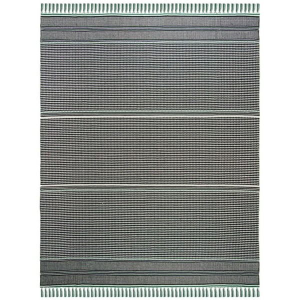 Safavieh 8 x 10 ft. Large Rectangle Montauk Hand Woven Rug, Teal and Multi Color - MTK607Q-8