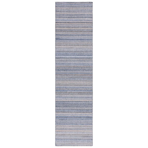 Safavieh 2 ft.-3 in. x 9 ft. Kilim Flat Weave Runner Area Rug Blue & Yellow - KLM313M-29