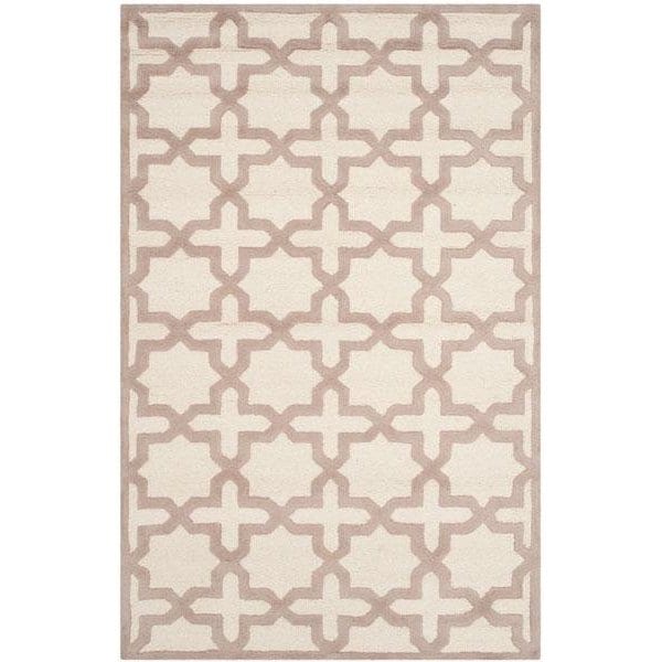 Safavieh Cambridge Accent Rug, Ivory and Beige - 2 ft. - 6 in. x 4 ft. - CAM125P-24