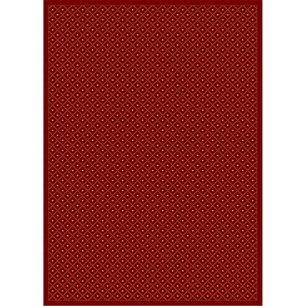 Auric Como Rectangular Red Traditional Italy Area Rug, 2 ft. 2 in. W x 7 ft. 7 in. H - AU485215