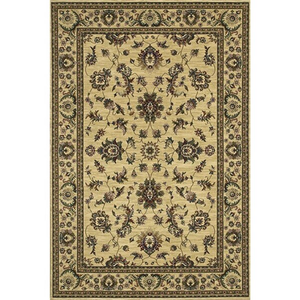 Sphinx By Oriental Weavers Area Rugs, Ariana 311I3 8' Round Round - Ivory/ Green-Polypropylene - A311I3240240ST