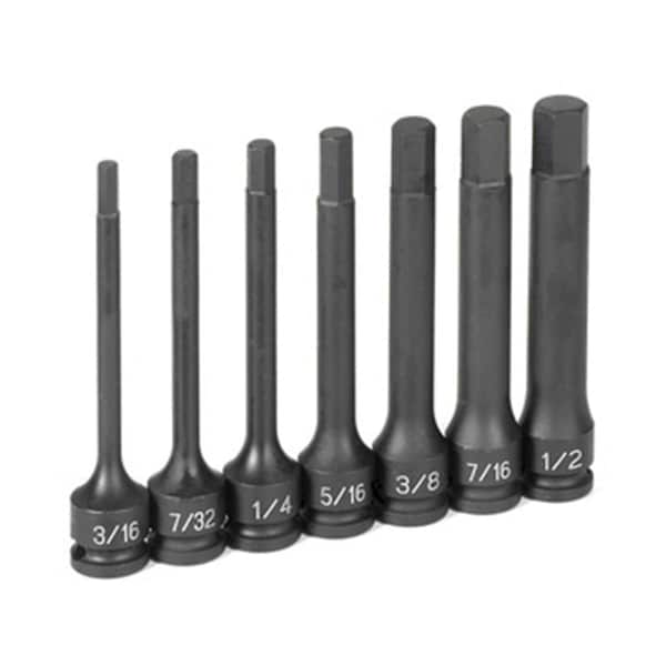 Cool Kitchen 38 in. Drive 7 Piece 4 in. Length Fractional Hex Driver Set - CO3481084