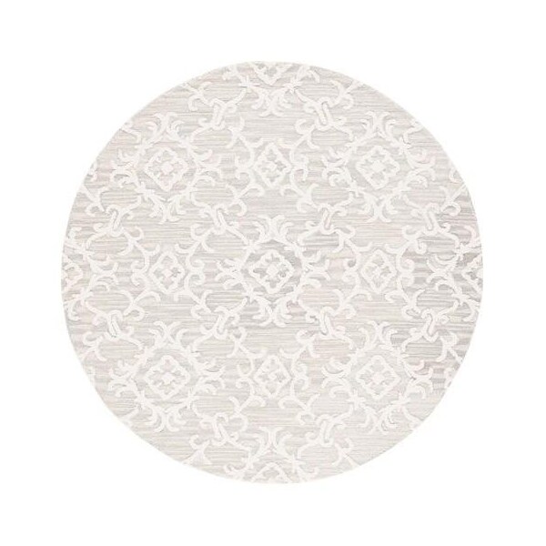 Safavieh Blossom Hand Tufted Runner Rug, Grey and Ivory - 2 ft.-3 in. x 8 ft. - BLM104A-28