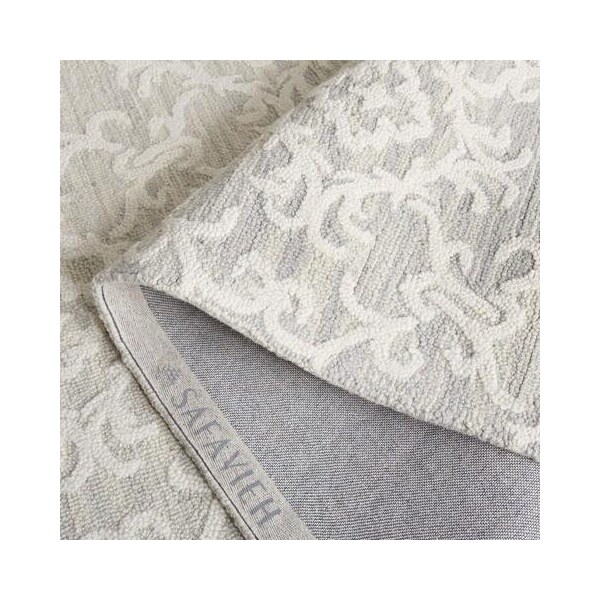 Safavieh Blossom Hand Tufted Runner Rug, Grey and Ivory - 2 ft.-3 in. x 8 ft. - BLM104A-28