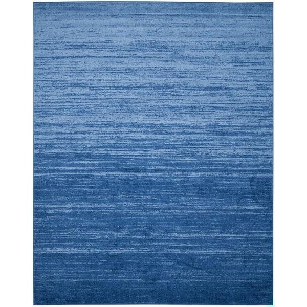 Safavieh Adirondack Power Loomed Rectangle Rug, Light Blue - Dark Blue, 2 Ft. 6 In. X 4 Ft. - ADR113F-24