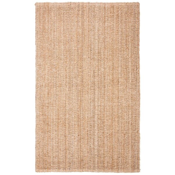 Safavieh 8 x 10 ft. Contemporary Natural Fiber Rectangle Area Rug, Beige - NFB119B-8