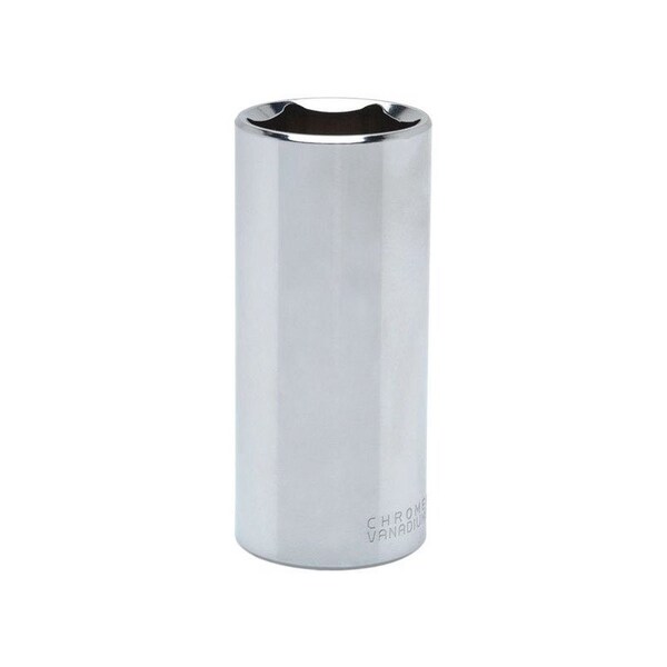 Weller Crescent 11/16 in. X 1/2 in. drive SAE 6 Point Deep Socket 1 pc - CDDS59N