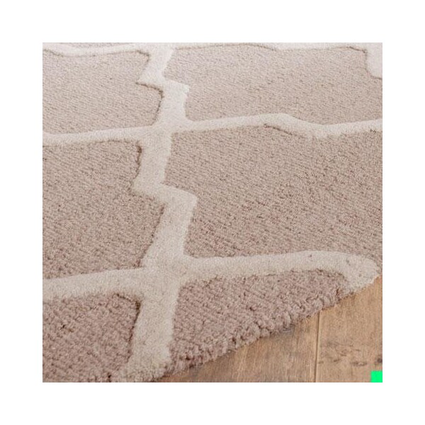 Safavieh 3 x 5 ft. Small Rectangle Transitional Cambridge- Beige and Ivory Hand Tufted Rug - CAM121J-3
