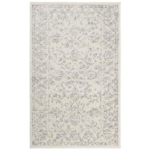 Safavieh 2 ft.-3 in. x 12 ft. Carnegie Power Loomed Runner Rug, Cream and Grey - CNG621D-212