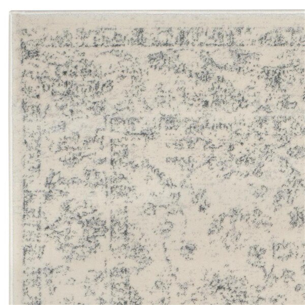 Safavieh 2 ft.-3 in. x 12 ft. Carnegie Power Loomed Runner Rug, Cream and Grey - CNG621D-212