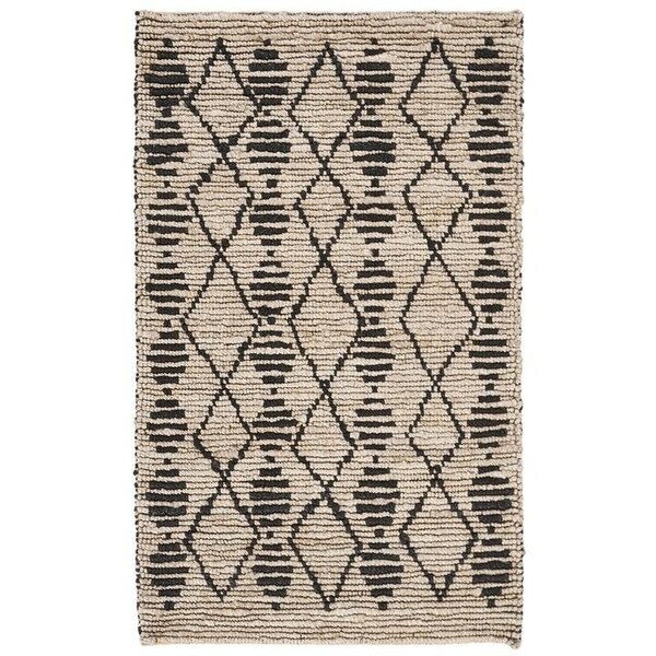 Safavieh Bohemian Rectangle Hand Loomed RugsBeige & Black 2 ft.-6 in. x 8 ft. - BOH703Z-28