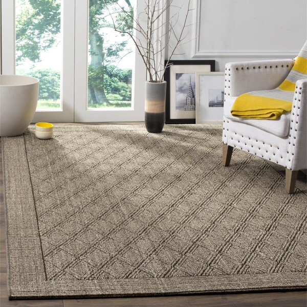 Safavieh 8 X 10 Ft. Palm Beach Power Loomed Large Rectangle Area Rug, Silver - PAB351D-810