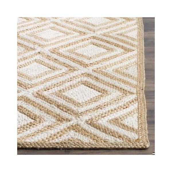 Safavieh Cape Cod Hand Woven Rectangle Area Rug, Natural and Ivory - 4 x 6 ft. - CAP304A-4