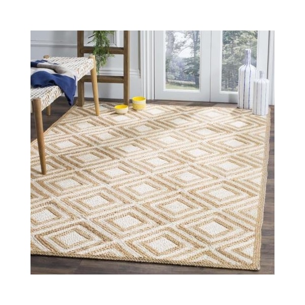 Safavieh Cape Cod Hand Woven Rectangle Area Rug, Natural and Ivory - 4 x 6 ft. - CAP304A-4