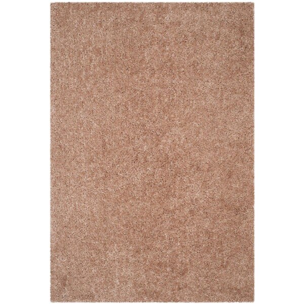 Safavieh 6 x 9 ft. Hand Tufted Medium Rectangle Shag Rug, Beige - SG267B-6