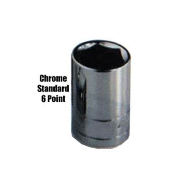K-Tool International K Tool International KTI28123 Socket 23mm 0.5 Inch Drive Standard 6 Point - KTI28123