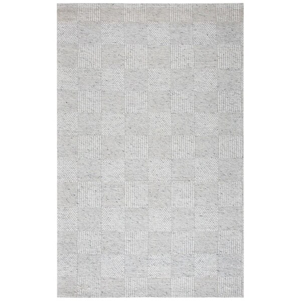 Safavieh 2 ft. 3 in. x 8 ft. Marbella Contemporary Runner Flat Weave Rug - Light Gray - MRB393F-28