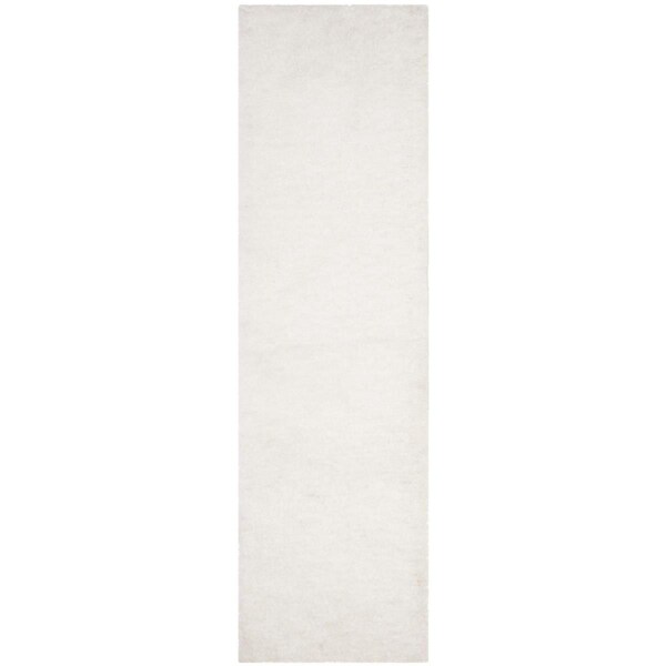 Safavieh 2 ft.-3 in. x 6 ft. Sheep Shag Hand Woven Runner Rug, Ivory - SSG120B-26