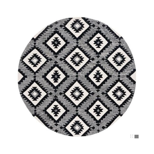 Safavieh 4 x 6 ft. Aspen Rectangle Hand Tufted RugCharcoal & Black - APN813Z-4