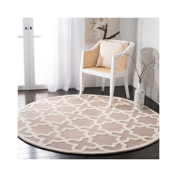 Safavieh 2 ft.-6 in. x 4 ft. Runner Transitional Cambridge- Beige and Ivory Hand Tufted Rug - CAM125J-24
