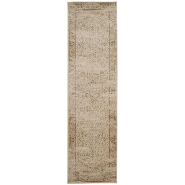 Safavieh Vintage Power Loomed Runner Rug, Stone - 2 ft.-2 in. x 8 ft. - VTG114-3440-28