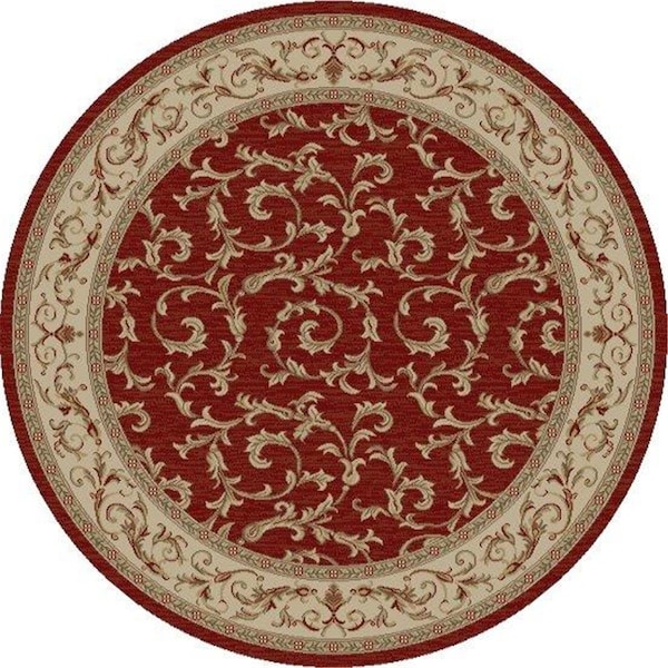 Concord Global Trading Concord Global 43905 5 ft. 3 in. x 7 ft. 7 in. Jewel Veronica - Red - 43905