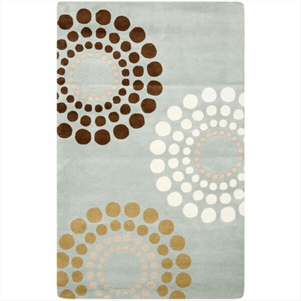Safavieh 2 x 3 ft. Accent Contemporary Soho Blue and Multicolor Hand Tufted Rug - SOH788C-2