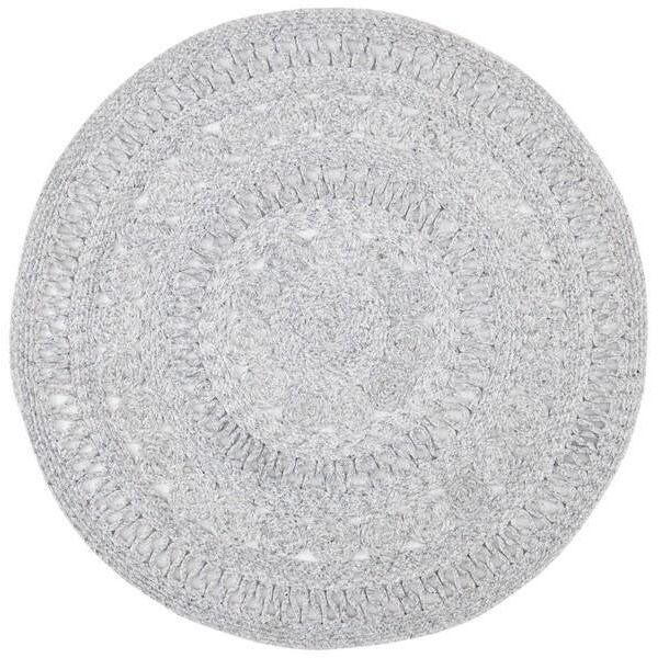 Safavieh 5 x 5 ft. Cape Cod Round Area Rug, Grey - CAP222F-5R