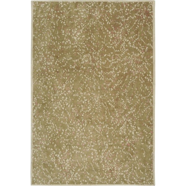 Safavieh Martha Stewart Medium Rectangle RugsFawn Blossom 6 x 9 ft. - MSR8712A-6