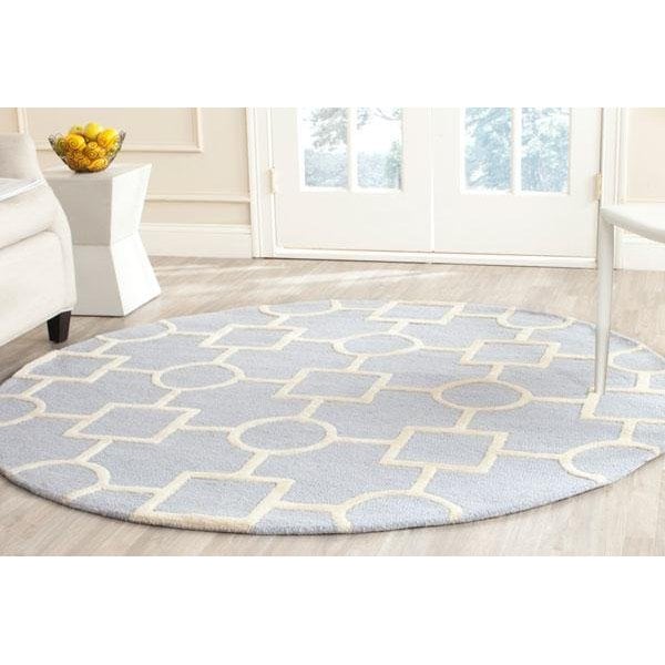 Safavieh Cambridge Accent Area Rug, Light Blue and Ivory - 2 ft. 6 in. x 4 ft. - CAM143A-24