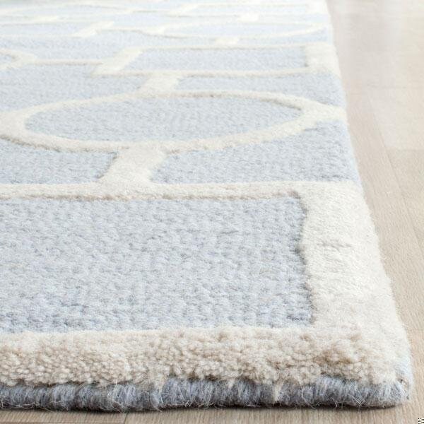 Safavieh Cambridge Accent Area Rug, Light Blue and Ivory - 2 ft. 6 in. x 4 ft. - CAM143A-24
