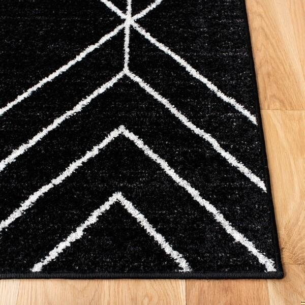 Safavieh 2 ft. 6 in. x 4 ft. Adirondack RugBlack & Ivory - ADR241Z-24