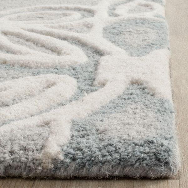 Safavieh Cambridge Runner Rugs, Grey and Blue - 2 ft.-6 in. x 8 ft. - CAM725V-28