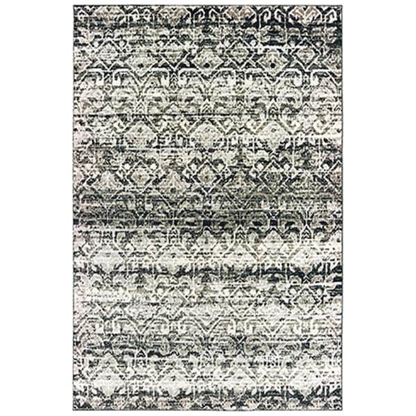 Oriental Weavers 7 ft. 10 in. x 10 ft. 10 in. Bowen Rectangular Area Rug Grey - B042H2240330ST
