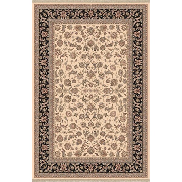 Dynamic Rugs Brilliant 2 ft. 9 in. x 11 ft. 6 in. 72284-191 Rug - Ivory - BR21272284191
