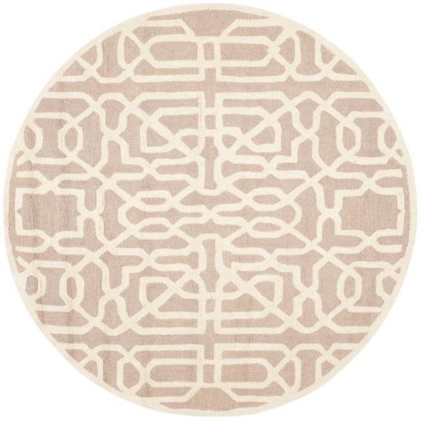 Safavieh Cambridge Hand Tufted Runner Rugs, Beige and Ivory - 2 ft.-6 in. x 8 ft. - CAM570J-28