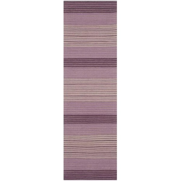 Safavieh Marbella Hand Woven Runner Rug- Lilac- 2 ft. 3 in. x 8 ft. - MRB281A-28