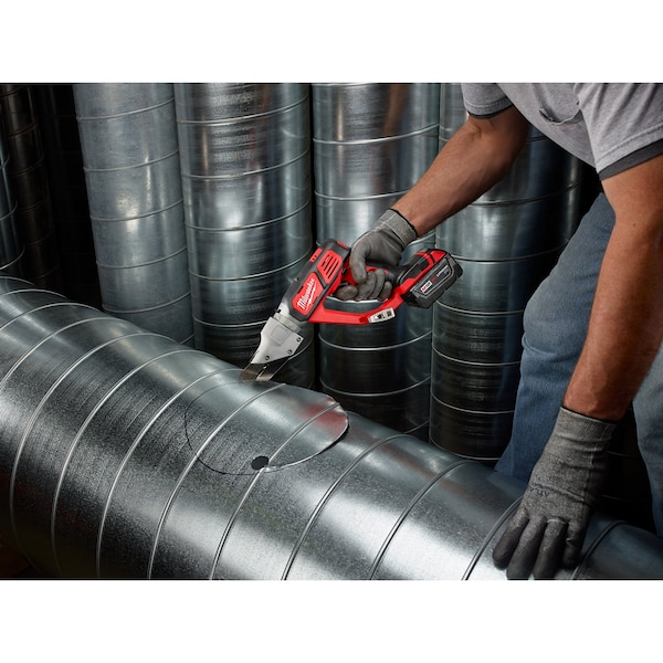 Milwaukee Tool M18™ 18V 18-Gauge Cordless Single Cut Metal Shear (Bare Tool) - 2637-20