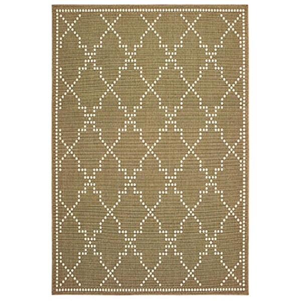 Oriental Weavers 1 ft. 9 in. x 3 ft. 9 in. Marina Rectangle Rug Tan - M7765Y053114ST