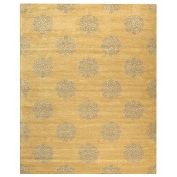 Safavieh 3 ft. 6 in. x 5 ft. 6 in. Small Rectangle Contemporary Soho Beige Hand Tufted Rug - SOH424D-4