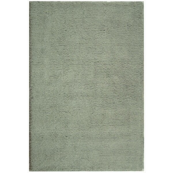 Safavieh 3 x 5 ft. Small Rectangle Shag and Flokati Shag Light Blue Hand Tufted Rug - SG140C-3