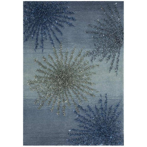 Safavieh Soho Hand Tufted Accent Area Rug, Denim - 2 x 3 ft. - SOH712W-2