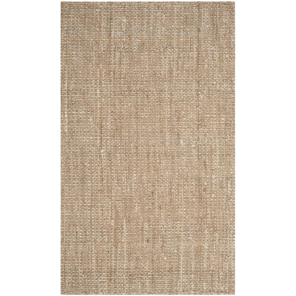 Safavieh Natural Fiber Hand Woven Rectangle Rug- Natural- 4 x 6 ft. - NF456A-4