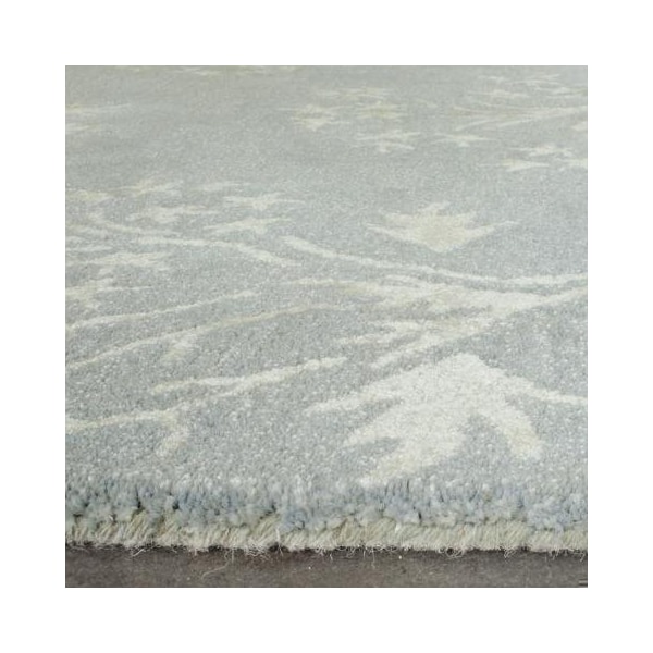 Safavieh Bella Hand Tufted Runner Rug, Light Blue and Ivory - 2 ft.-3 in. x 7 ft. - BEL131A-27