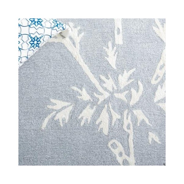 Safavieh Bella Hand Tufted Runner Rug, Light Blue and Ivory - 2 ft.-3 in. x 7 ft. - BEL131A-27